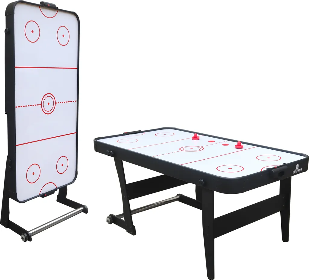 Air Hockey de Table Pliable Cougar : Le Jeu d'Arcade sans Encombrement