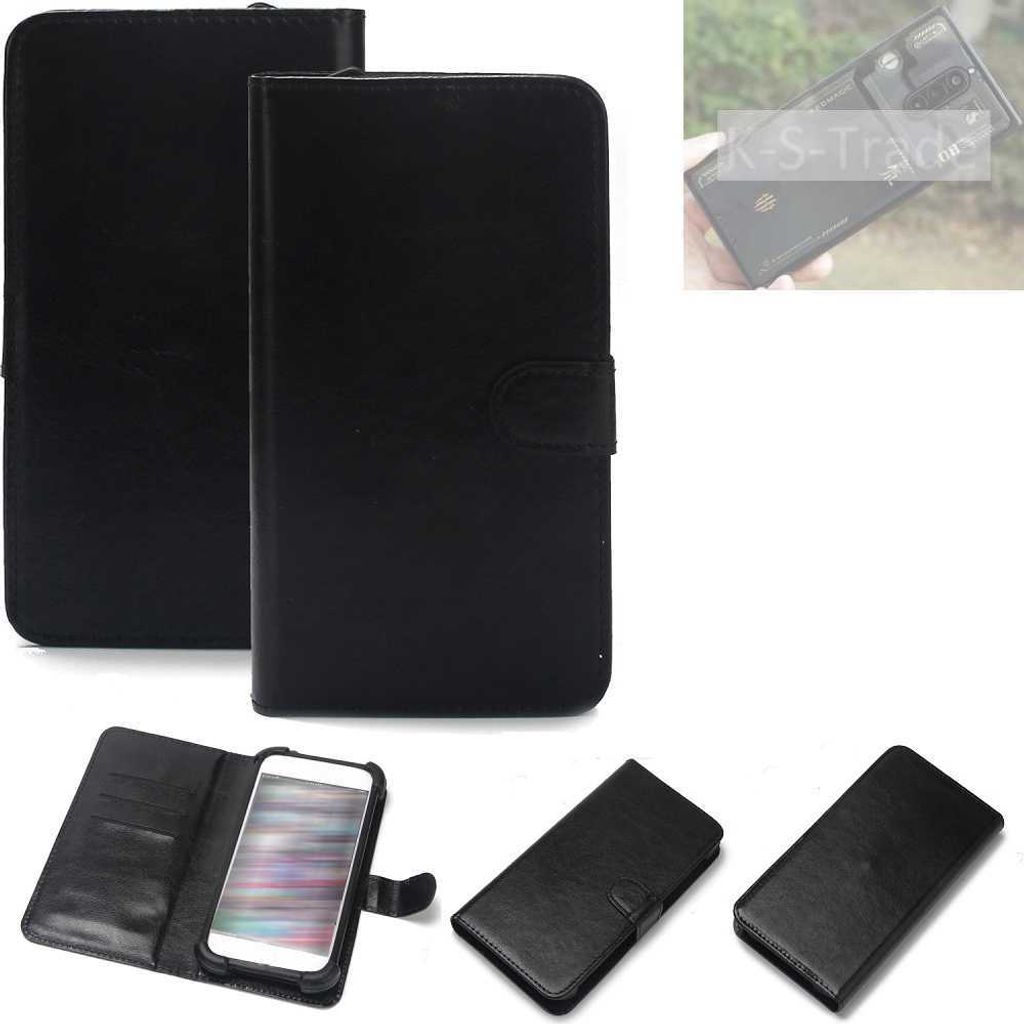 K-S-Trade Handyhülle Schutzhülle kompatibel mit nubia Red Magic 8 Pro+ Handy Schutz Hülle Handyhülle Bumper schwarz 1x