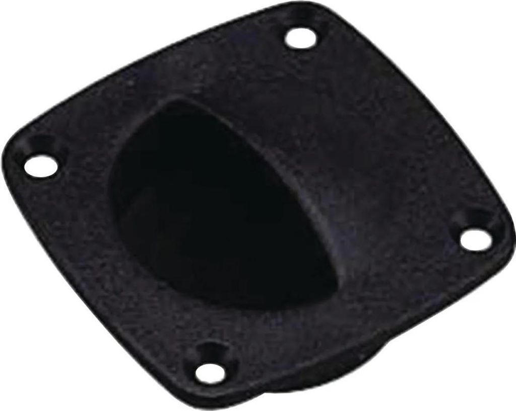 Sea-dog Line Einlassgriff Aus Delrin Schwarz Schwarz One Size