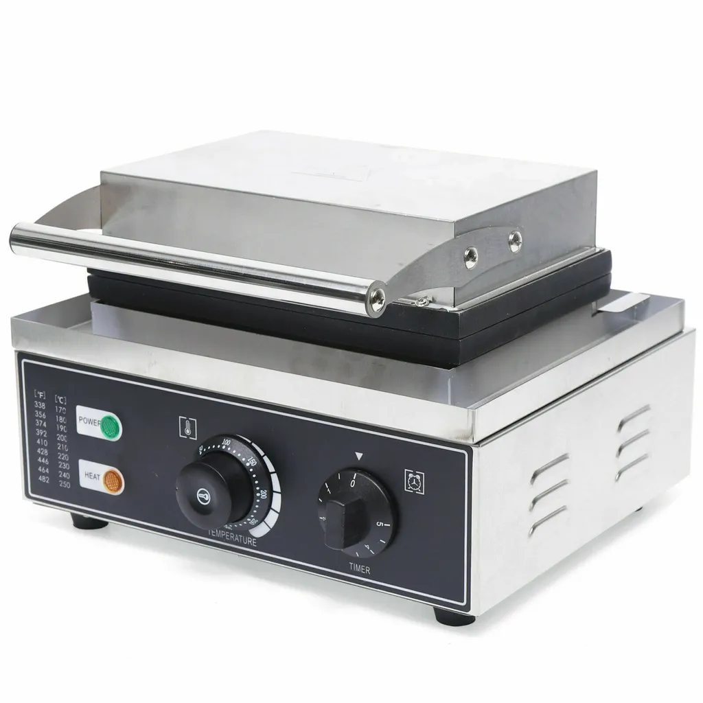 Machine à donuts 1500W avec plaques antiadhésives et contrôle thermique