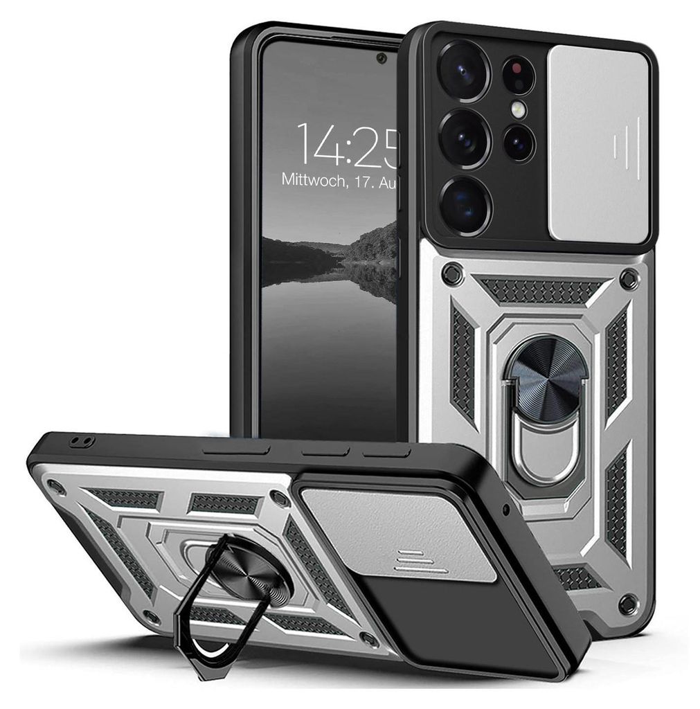 Armor Handyhülle für Samsung Galaxy S23 Ultra Kameraschutz Produktbild 