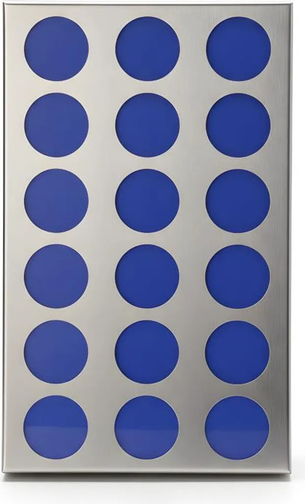 Range-capsules Dolce Gusto vertical en acier et socle antidérapant