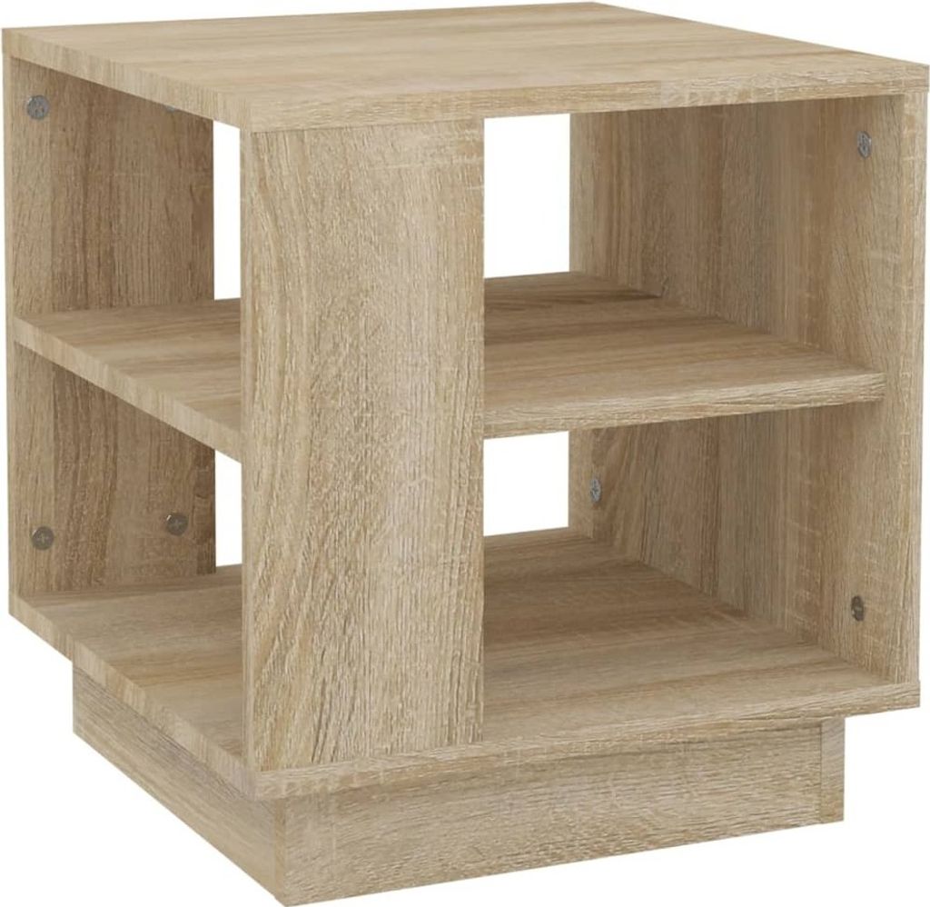 Tavolino in rovere Sonoma 40x40x43 cm materiale a base di Immagine del prodotto 