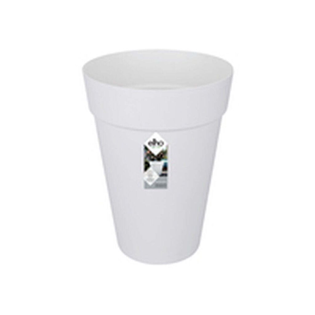 elho loft urban Rund Hoch 35 Übertopf - weiss Produktbild 