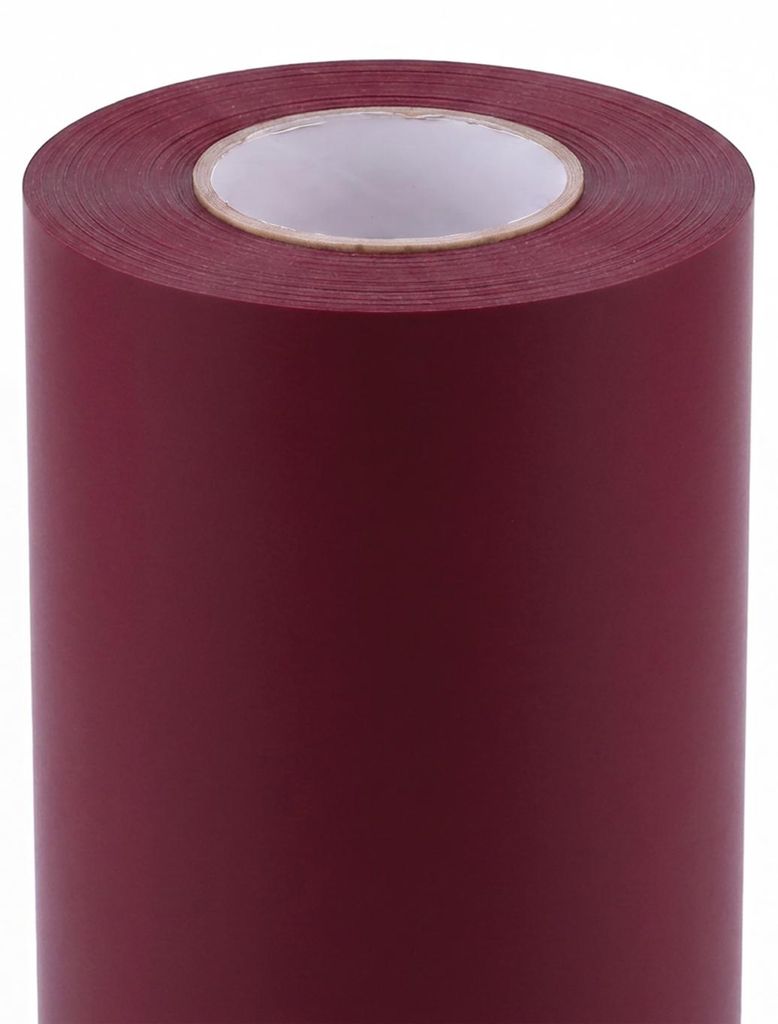 5 Meter Möbelfolie Plotterfolie - M28 BURGUNDY matt -  Produktbild 
