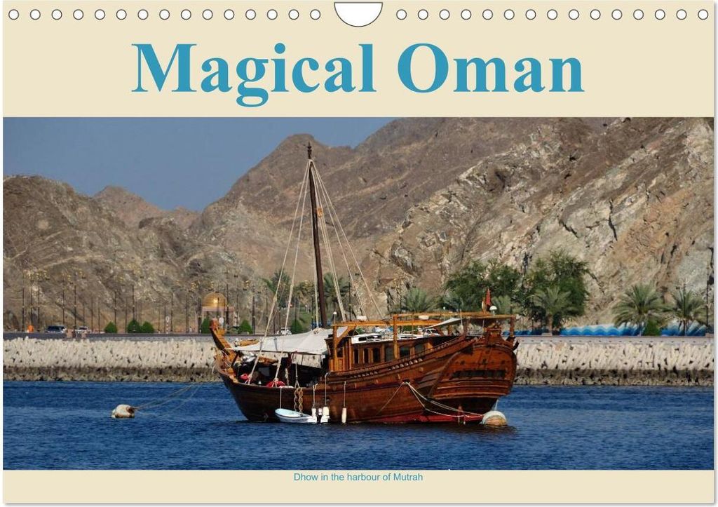 Magical Oman UK Version (Wall Calendar 2026 DIN A4 landscape), CALVENDO 12 Month Wall Calendar