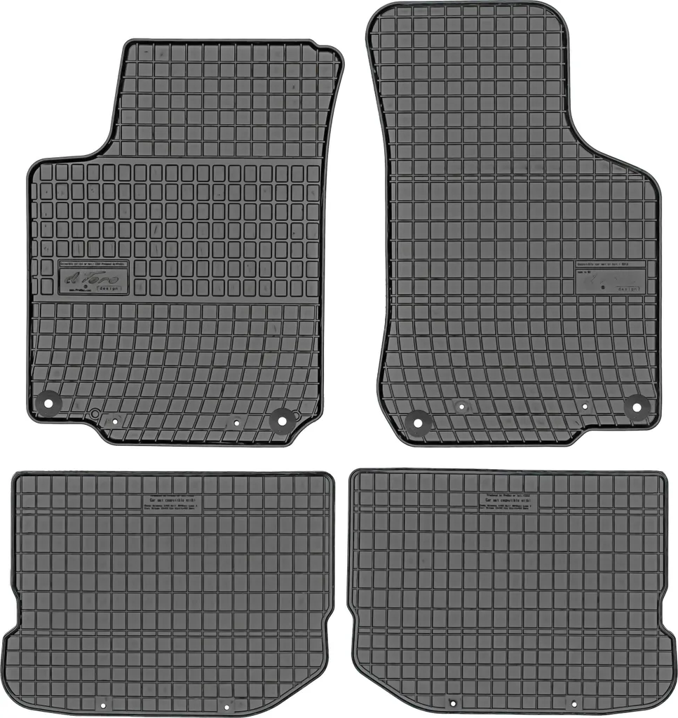 Tappetini in gomma per Volkswagen New Beetle FROGUM-MAX-MAT