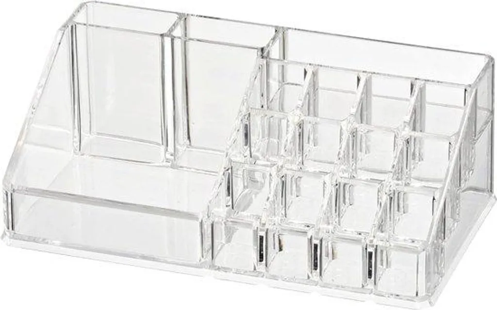 Organiseur maquillage acrylique 50cm : fini le désordre dans vos produits