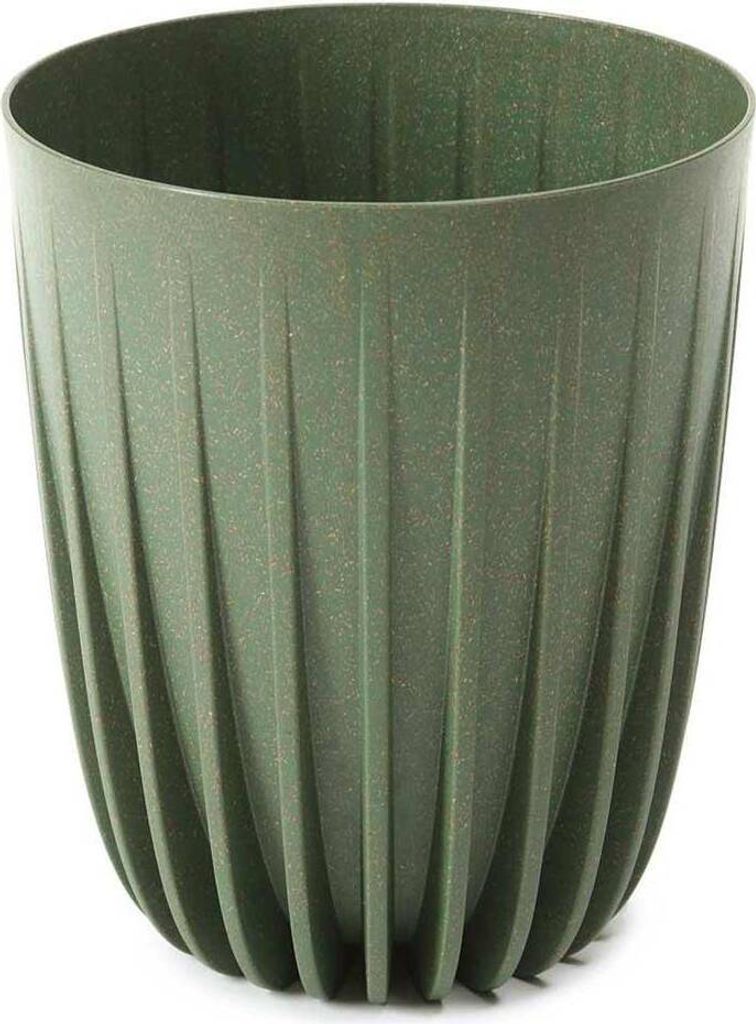 HowHomely Blumentopf Rund 30 cm Höhe, Pflanzkübel, Grün Produktbild 