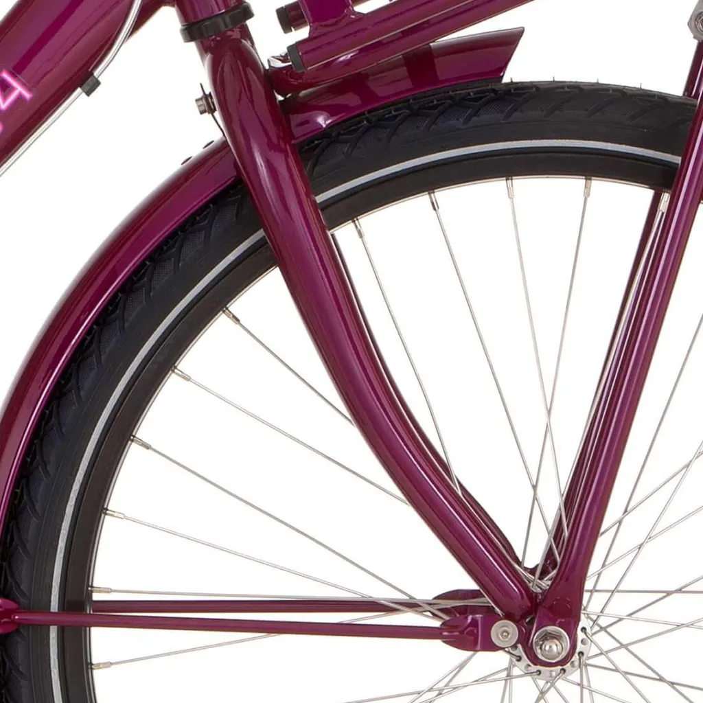Fourche de vélo 26 pouces Cortina U4 fille coloris Carmen Violet d'origine