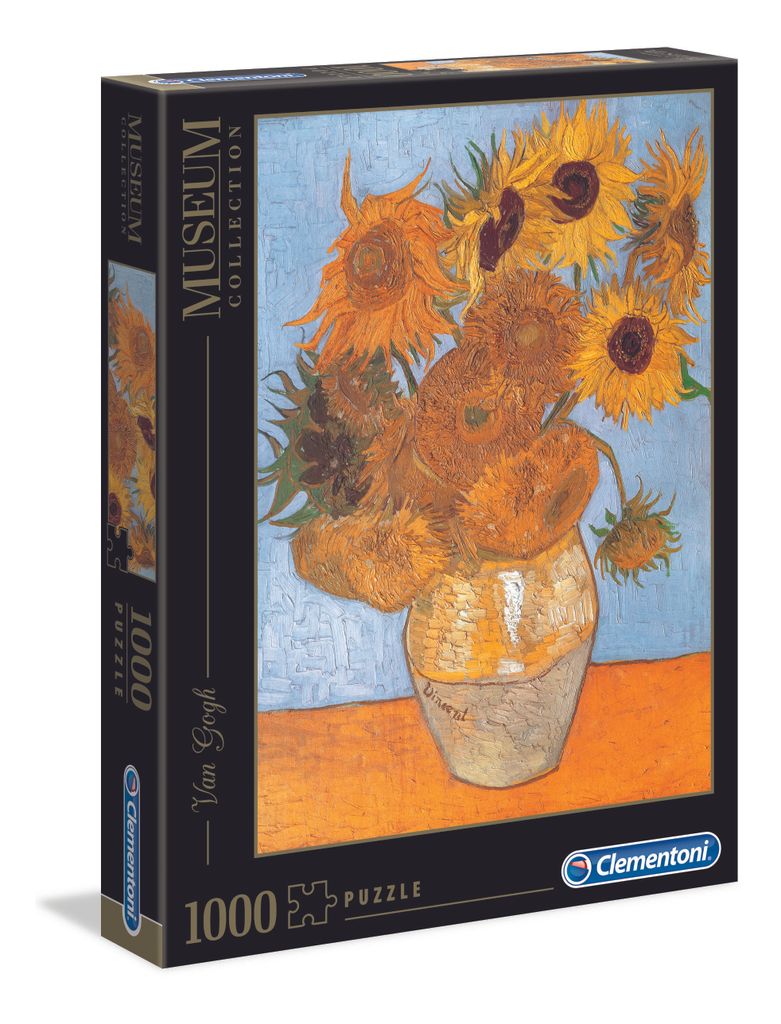 Puzzle 1000 dielikov Museum - Van Gogh Slnečnice Obrázok produktu 