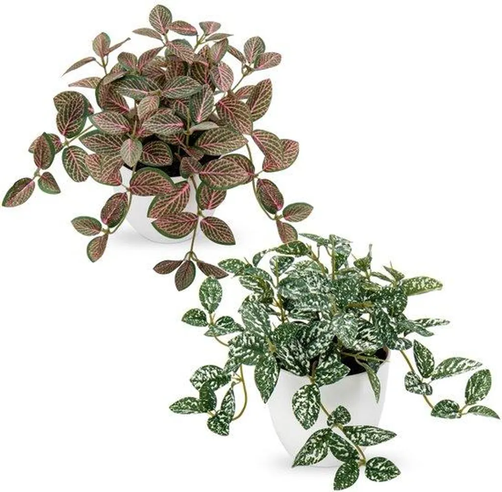 Mini plante artificielle retombante au feuillage réaliste haut de gamme