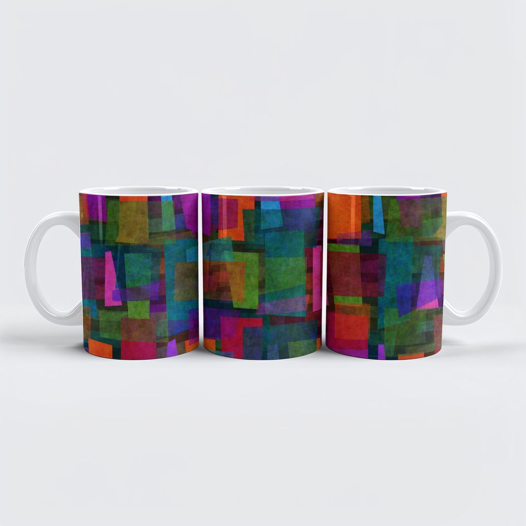 Individuelle Tasse Jewel Keramik weiß mit Wunschmotiv 95x80mm 330ml