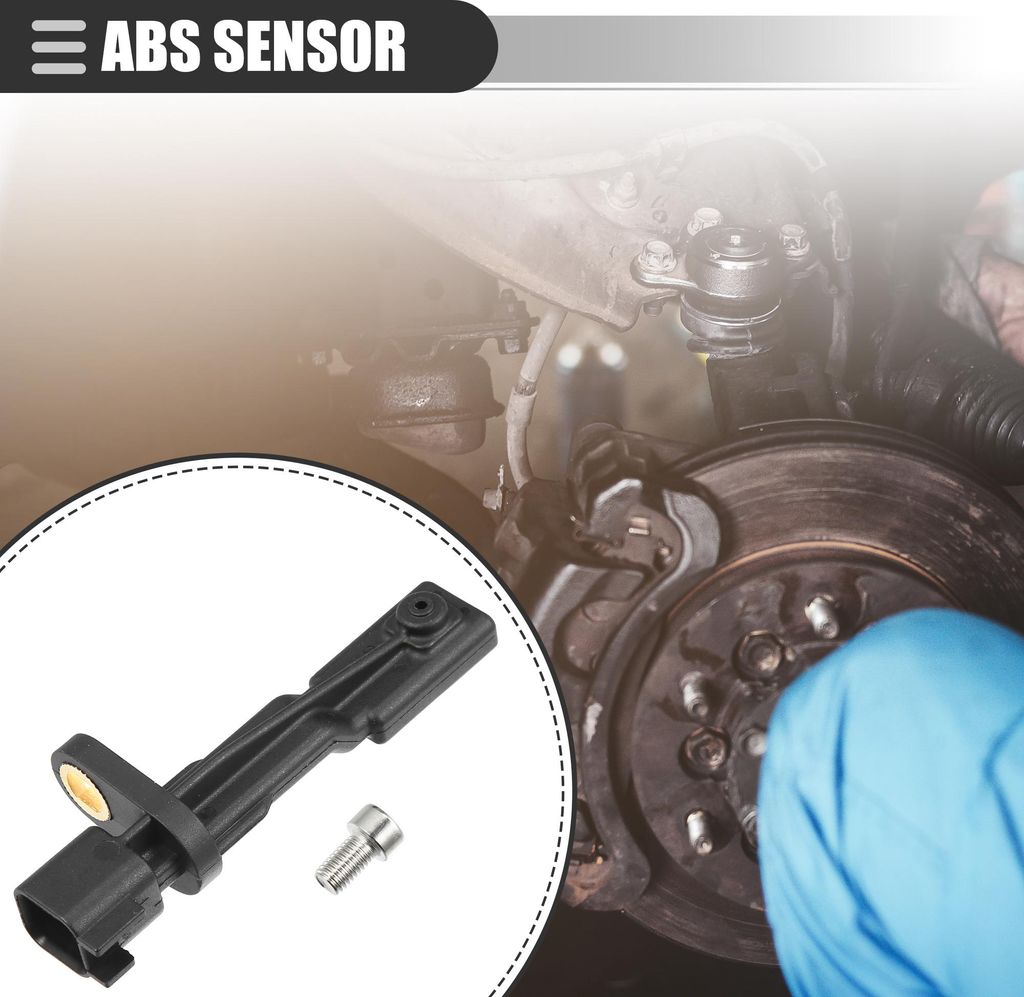 ABS Raddrehzahlsensor für Dodg ABS 52125003AB Schwarz