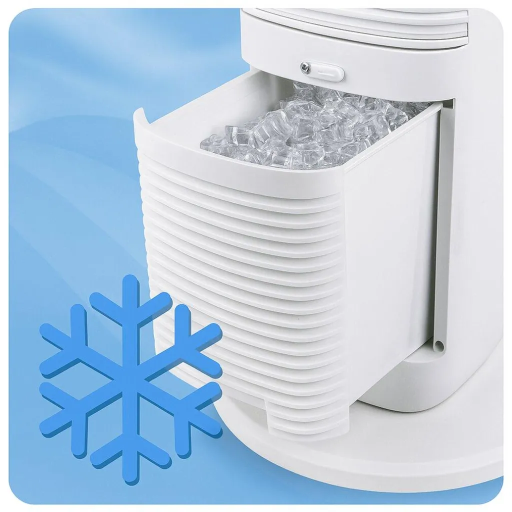 Ventilateur Colonne Oscillant Ioniseur avec Télécommande et Écran LCD