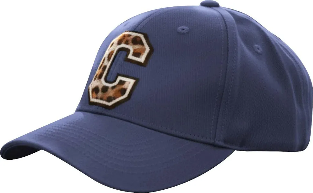 Avizar Cap Blu Navy Patch C - Visiera Leopardata Design Unico