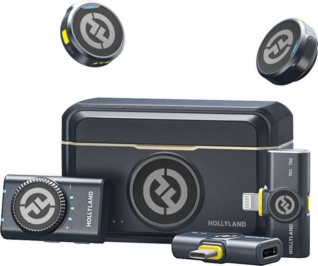HOLLYLAND Lark M2 Combo Kompakt-Lavalier-Mikrofon Produktbild 