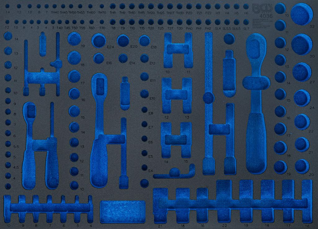 BGS technic Tool Tray 3/3, 216 mm, 216 g Obrázok produktu 