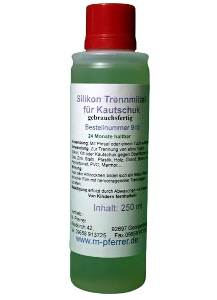 Trennmittel für Silikon Kautschuk (250 ml)
