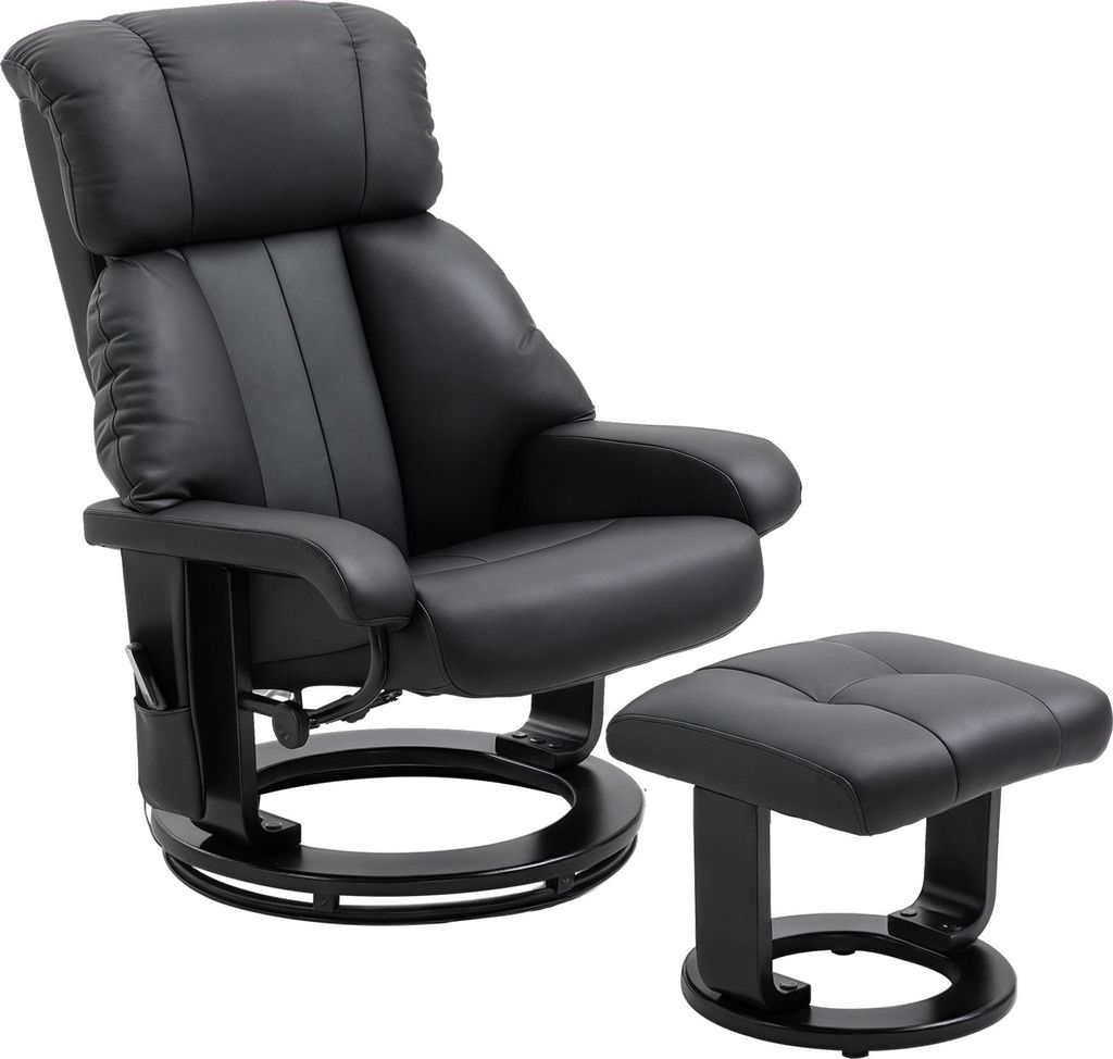 Masážne kreslo HOMCOM 700-008V02BK - B Obrázok produktu 