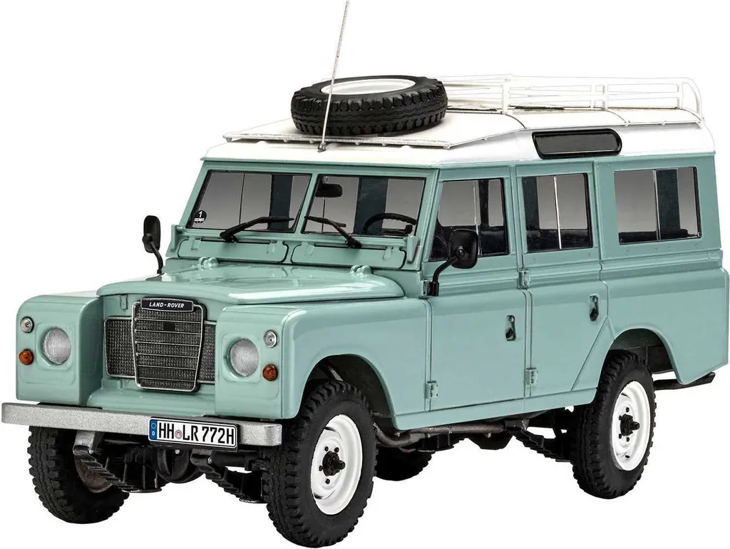 Maquette Land Rover 1:24 Revell 184dlg - Kit Prêt À Monter Sans Souci