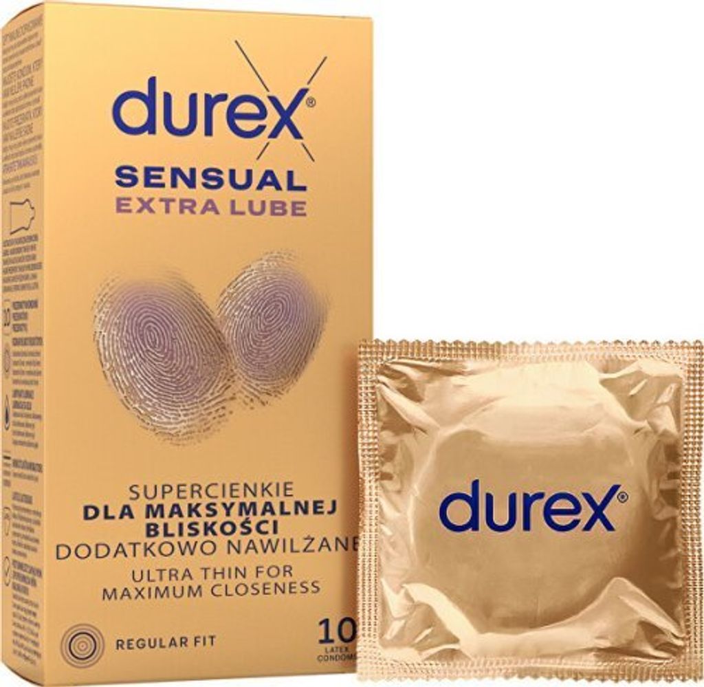 Kondomy Sensual Extra Lube, 20 ks Obrázek produktu 