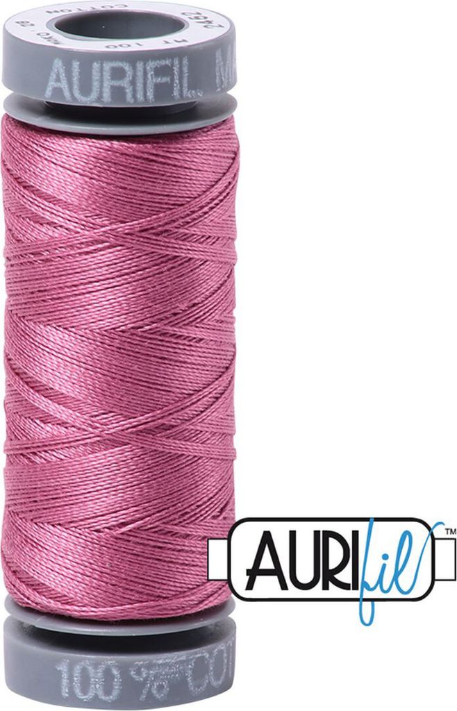 AURIfil Nähgarn MK28WT 750m, 100% Baumwolle : 2452 Dusty Rose AURIfil: 2452 Dusty Rose