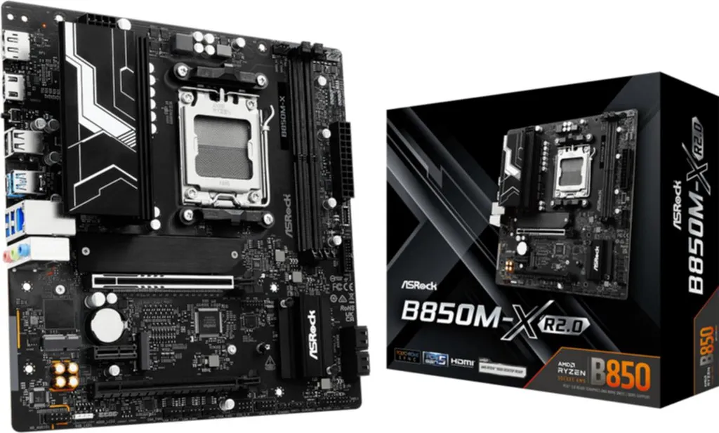 Scheda Madre Micro ATX Asrock B850M-X R2.0 - Ideale per Build Compatte