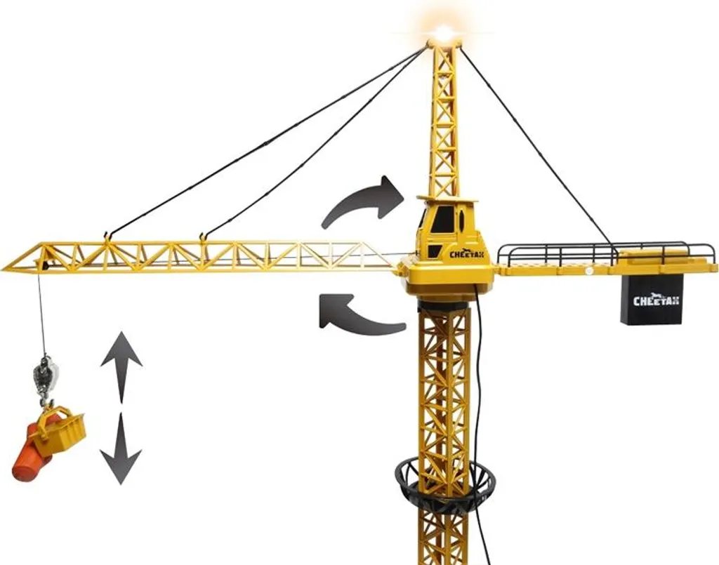 Grue RC Gotel B5 Rotative et Extensible - Modèle Réduit Haute Précision - 4