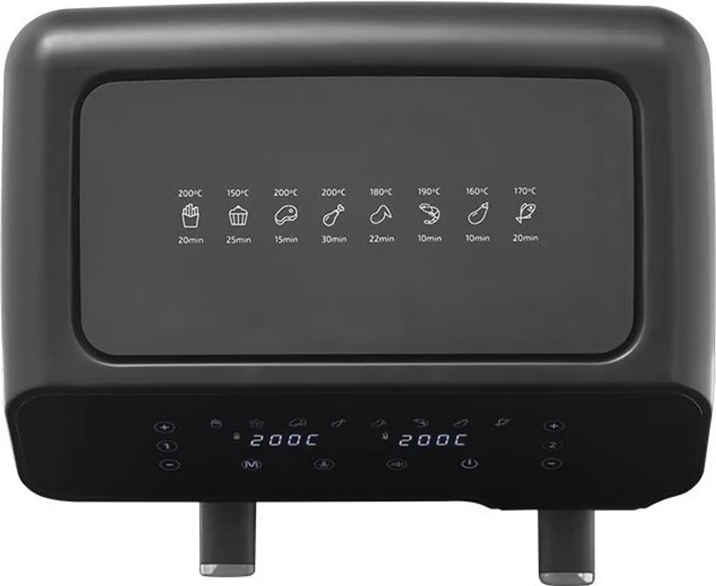 Friteuse sans Huile Zelmer ZAF9000 Air Fryer Double Bac 5.5L et 3.5L
