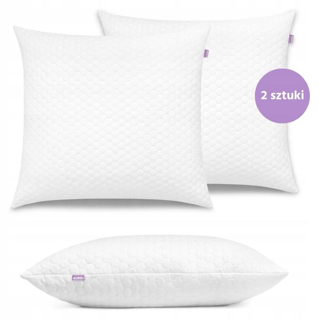 Jukki sada 2 polštářů z mikrovlákna 80x80 cm, vhodné pro Obrázek produktu 