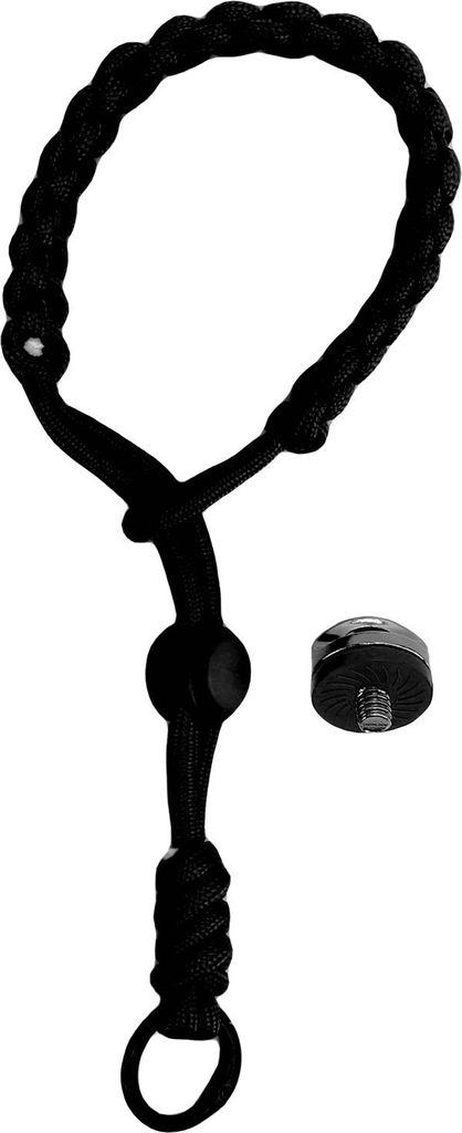 Handschlaufe passend für POCKET 3 Kamera 7,5 Zoll Polyester Anti-Lost Handheld Action Lanyard mit 1/4 Schraube Schwarz