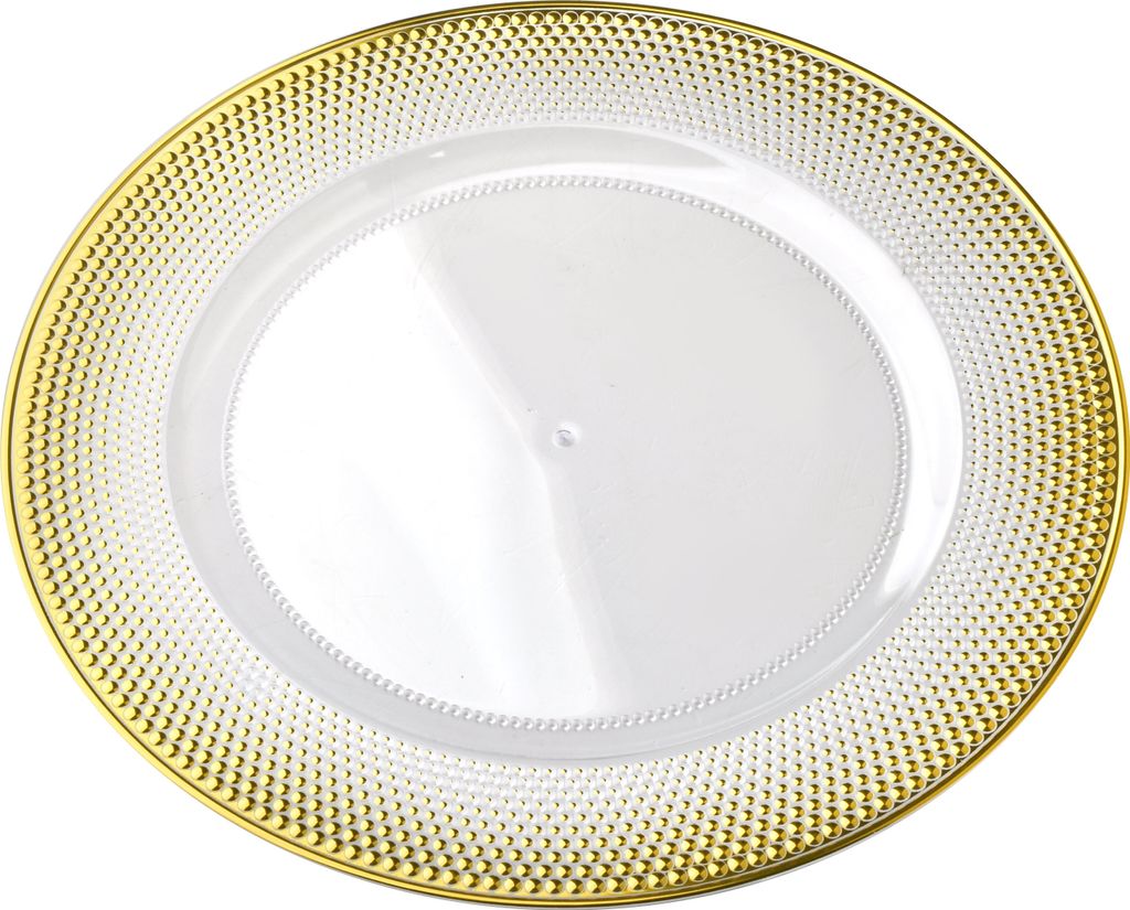 Unterteller Kunststoff (Glasoptik) BLANCHE CLEAR Ø 33 x 1,5 Produktbild 
