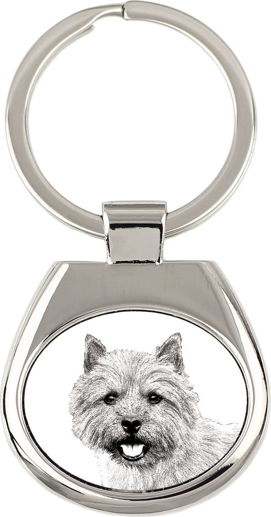Norwich Terrier - Schlüsselanhänger mit Hund, Anhänger mit Aufdruck, personalisierter Anhänger der Marke Art-Dog