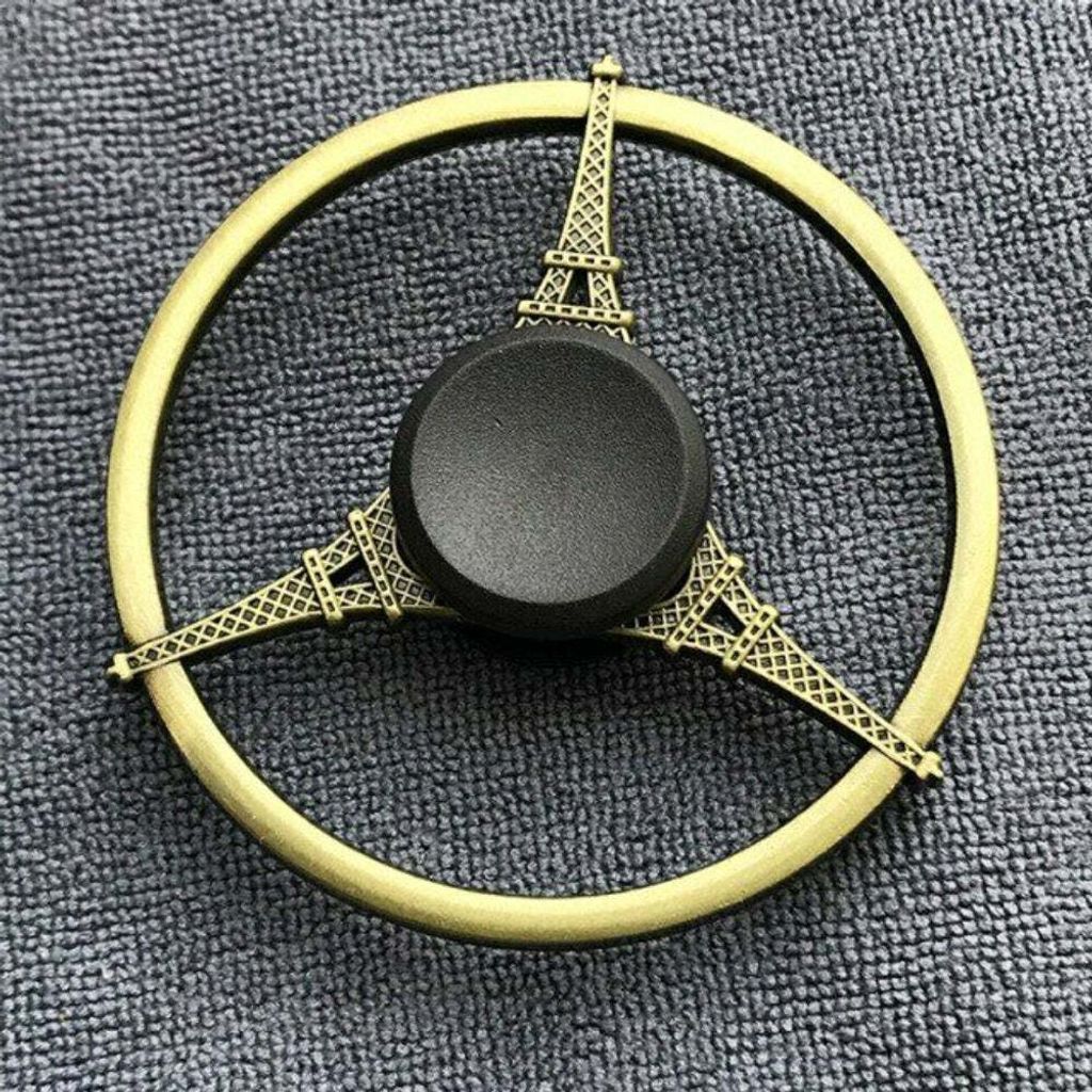 Tinisu Fidget Spinner Kreisel Anti Stress Rainbow Metall Finger ADHS