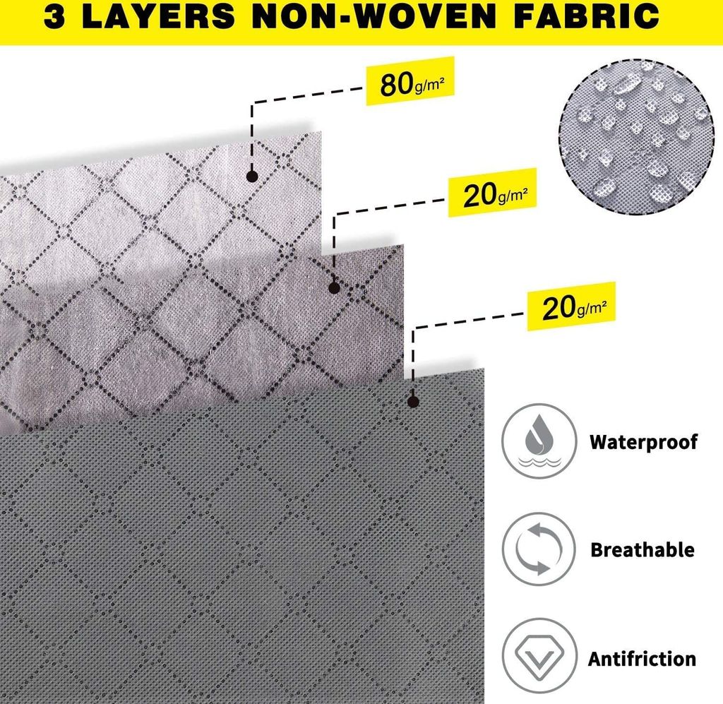 Unterbett Aufbewahrungstasche,2 Stück 90L Premium Produktbild 4
