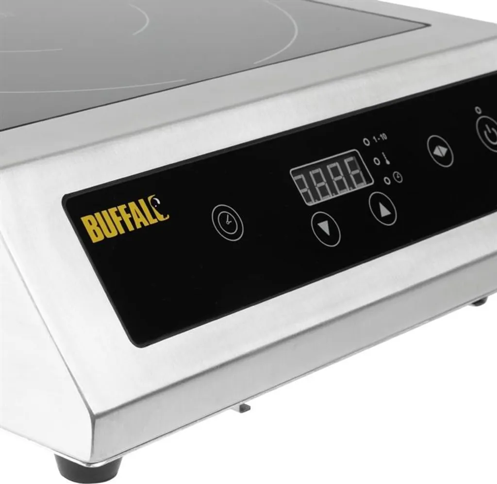 Plaque de cuisson à induction Buffalo usage intensif série 3000W Inox - 6