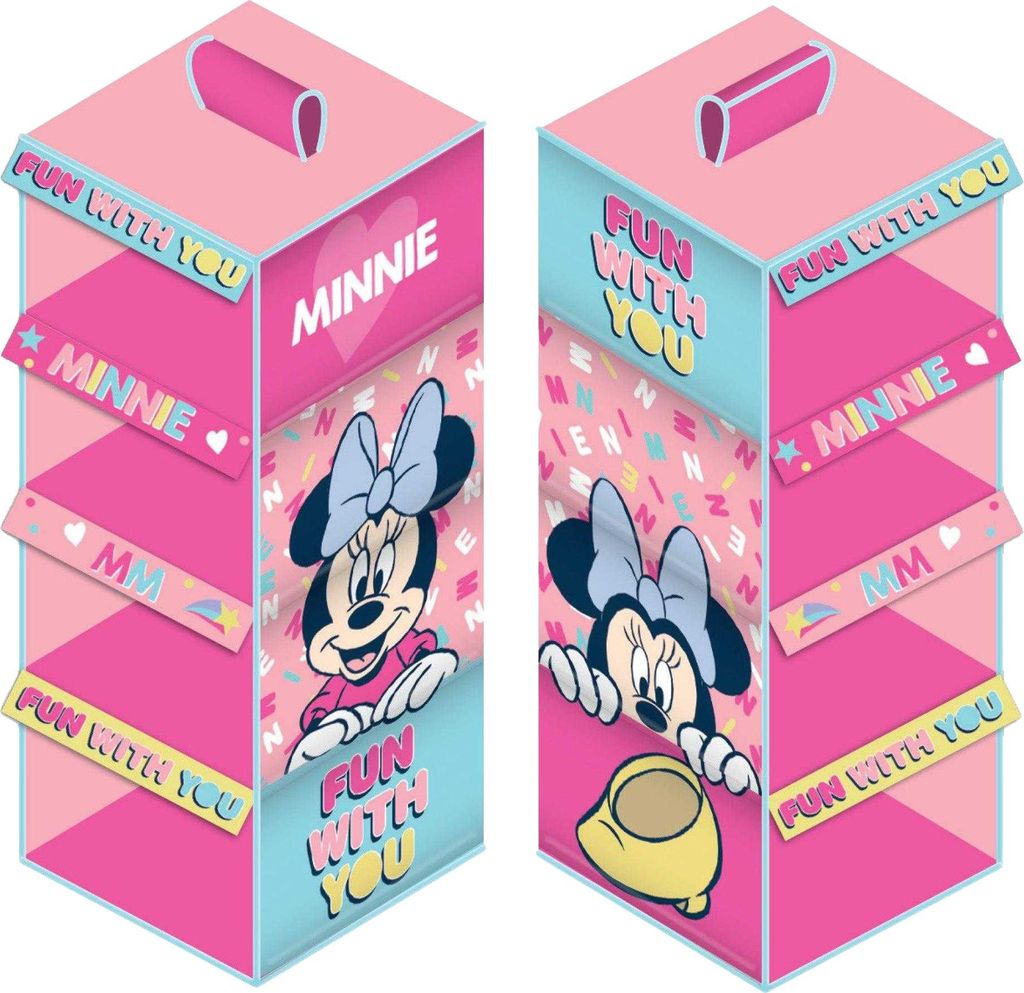 Minnie Mouse - Aufbewahrungsorganisator TC566 (Einheitsgröße) (Bunt)