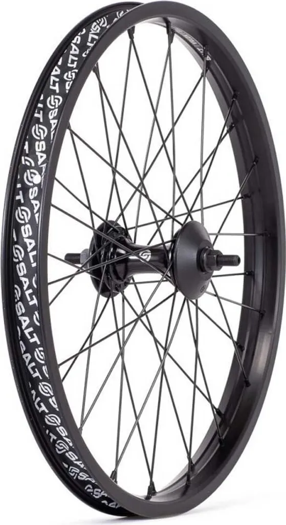 Roue Saltbmx Ex 20 pouces argentée 14x100mm : stop aux roues voilées