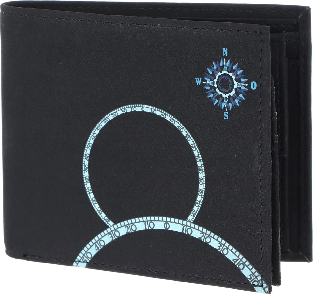 Recensione Portafoglio Oxmox New Cryptan RFID Protect Windrose Print