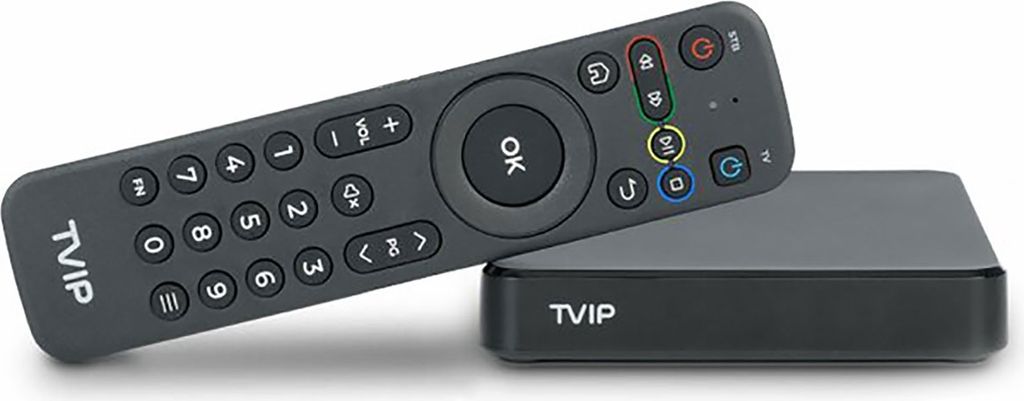 TVIP S-Box v.705 IR 4K UHD Android 11 IP-Receiver (HDR, Dual-WiFi, LAN, Bluetooth, HDMI, MicroSD)