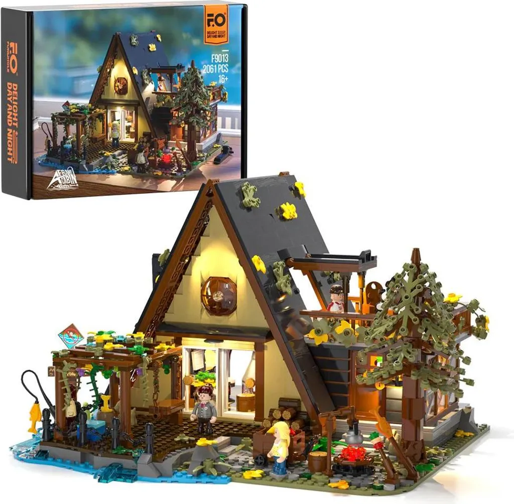 Construisez votre Maison de Week-end FUNWHOLE F9013 Villa Lumineuse