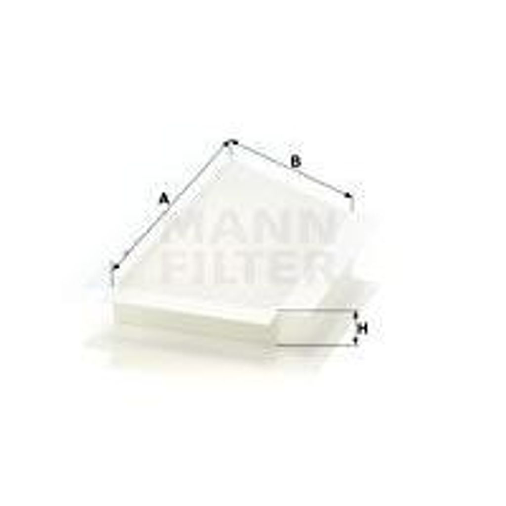 MANN-FILTER CU 3448 Innenraumluftfilter OE 6447AZ kompatibel mit 206