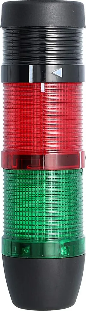Colonna Segnaletica STEX24 Verde-Rossa 24V LED con Cicalino 90dB