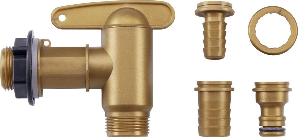 Auslaufhahn aus Kunststoff Anschlüsse: 13mm (1/2"), 16mm Produktbild 
