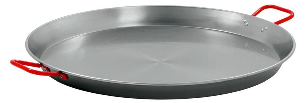 Padella per paella in acciaio lucido, 800 mm Immagine del prodotto 
