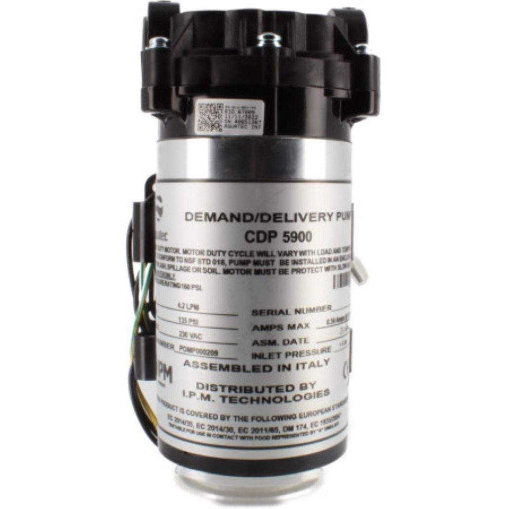 Pompa Aquatec 220 V con innesti rapidi 8mm Immagine del prodotto 