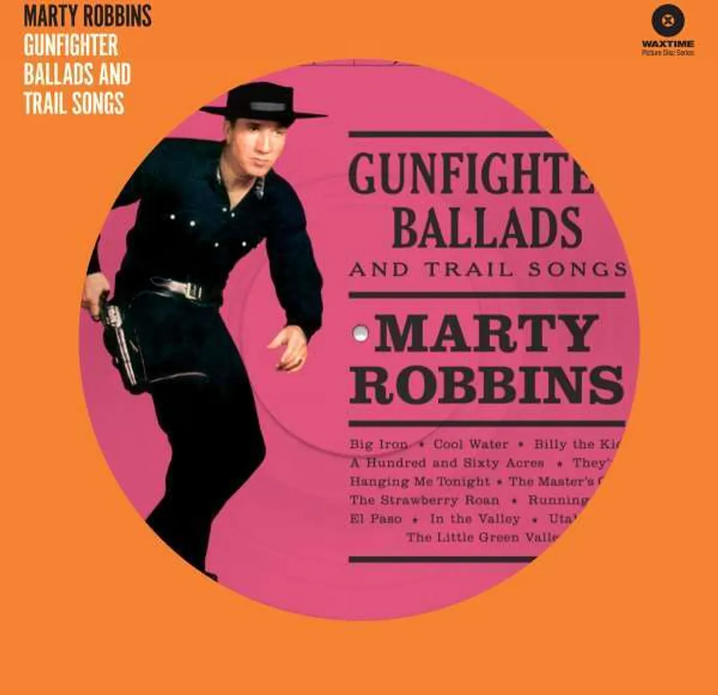 Disque Vinyle Marty Robbins Gunfighter Ballads Album Country Western 180g