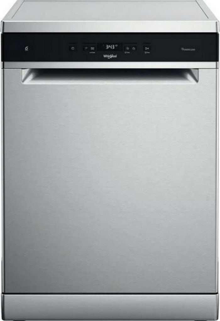 Whirlpool MaxiSpace WFC 3C34 P X, Freistehend, Standardgröße (60 cm), Edelstahl, Schwarz, LED, 1,3 m