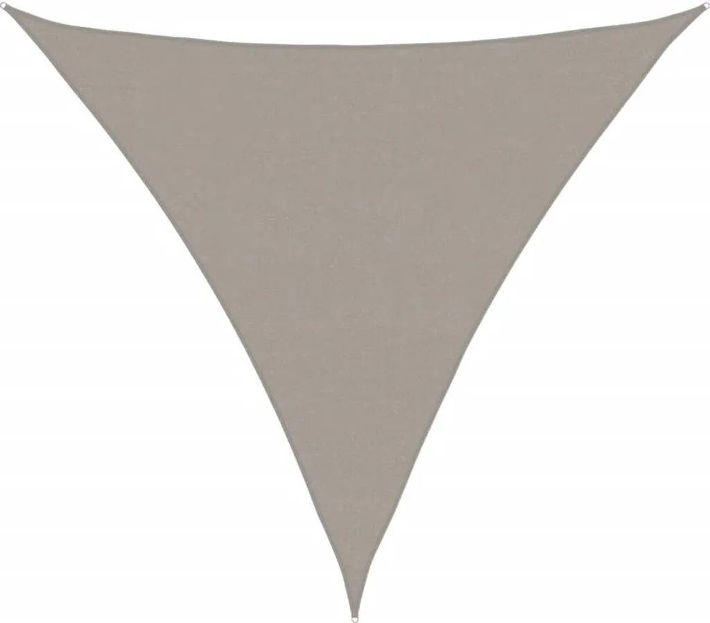 vidaXL Tenda da Sole 5x5x5m HDPE Grigio Chiaro | Ombra Professionale